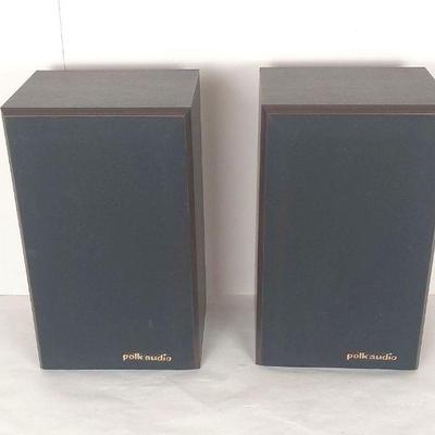 Vintage Polk audio monitor series speakers