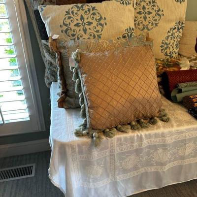 throw pillows