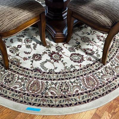 6' round rug