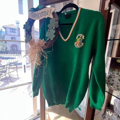 Irish Decor &Sweater