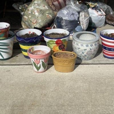 Lot 169 | Lot Of Flower Pots
