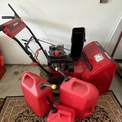 Lot 166 | Vtg Craftsman Snow King Snow Blower & More!
