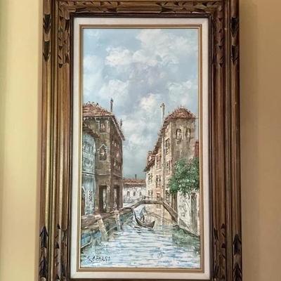 Lot 18 | Signed Genaro Original Oil On Canvas
