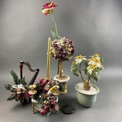 Lot 120 | Big Jade Glass Tree & More!
