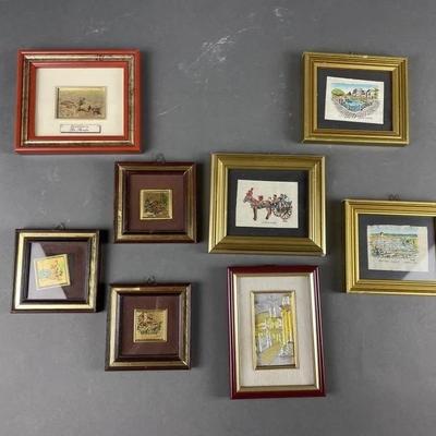 Lot 231 | Vtg Small Italian Folk Art Prints & More!
