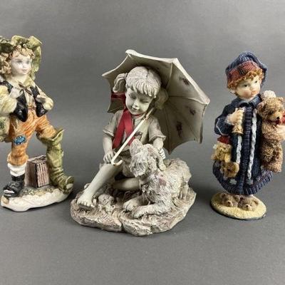 Lot 80 | Vtg Capodimonte Ragamuffin Boy & More!
