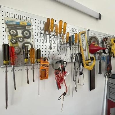 Lot 163 | Contents Of Wall Rack
