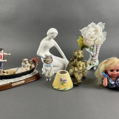 Lot 33 | Vtg Bisque Figurine & More!
