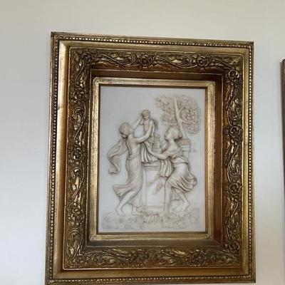 Lot 64 | Framed Cast Resin Artwork
