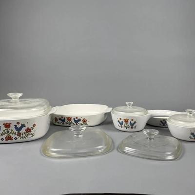 Lot 98 | Vintage CorningWare and Pyrex

