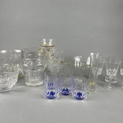 Lot 103 | Cut Crystal Glassware and More
