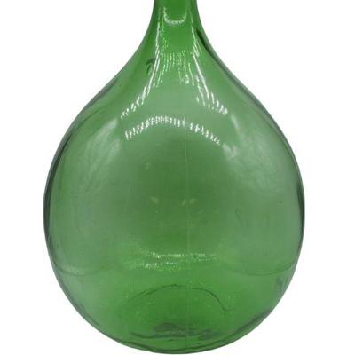 EXTRA LARGE HAND BLOWN GLASS DEMIJOHN