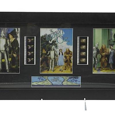 FRAMED SPECIAL EDITION "THE WIZARD OF OZ" FILM CELLS