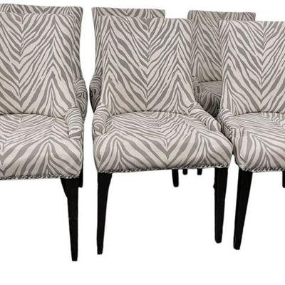 6 SAFAVIEH BECCA DINING CHAIRS