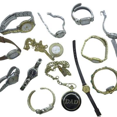 14. VINTAGE WATCHES TIMEX - GENEVA - PULSAR