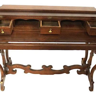 ANTIQUE WALNUT DESK / SEWING
