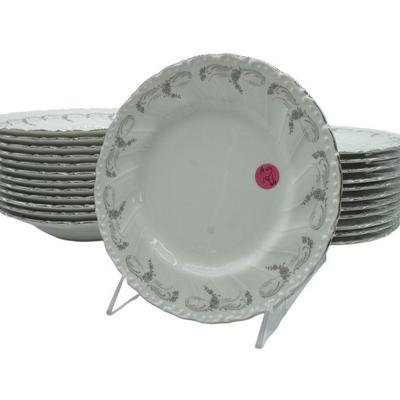 24 PC CAPEANS PORCELANA ESPANA SOUP & SALAD 