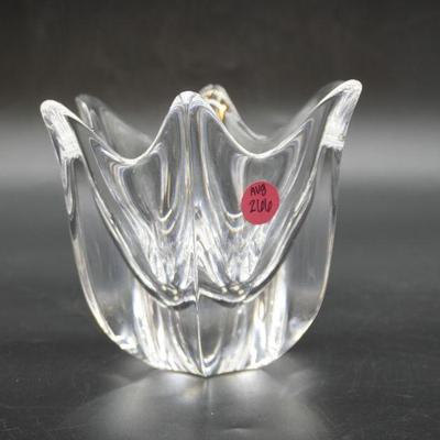 ORREFORS CRYSTAL SWEDEN BELLE BOWL