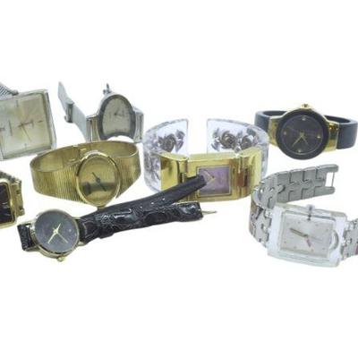 8 VINTAGE WATCHES MOVADO - SWATCH - BOUCHER