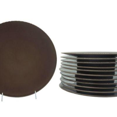 12 LUNEVILLE FRENCH BROWN CHARGERS