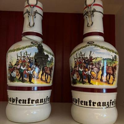 German Royal Bavarian Beer Hopfenfranzfeft Growlers 