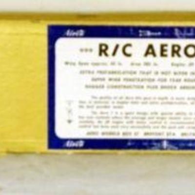 1056	VINTAGE WOOD MODEL AIRPLANE KIT, AIRCO *R/C AERO-7*
