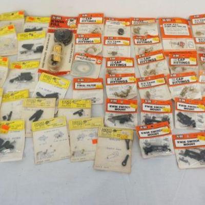 1215	VINTAGE MODEL AIRPLANE HARDWARE, LARGE ASSORTMENT OF NEW OLD STOCK HARDWARE DU-BRO
