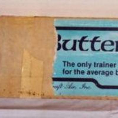 1065	VINTAGE WOOD MODEL AIRPLANE KIT, CRAFT AIR *BUTTERFLY II*
