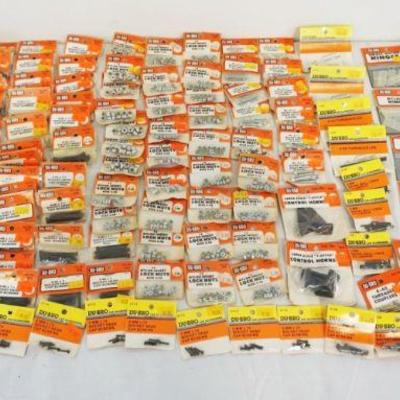 1214	VINTAGE MODEL AIRPLANE HARDWARE, LARGE ASSORTMENT OF NEW OLD STOCK HARDWARE DU-BRO
