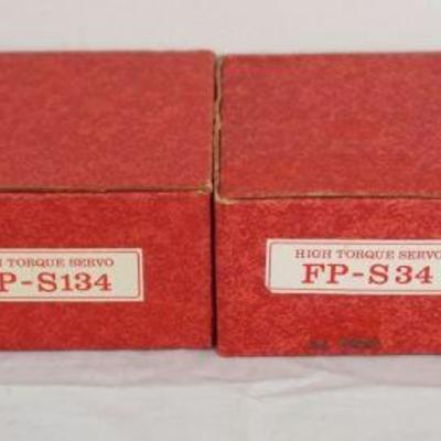1259	VINTAGE MODEL AIRPLANE PARTS, FUTABA SERVOS FP-S34 & S134

