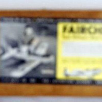 1032	VINTAGE WOOD MODEL AIRPLANE KIT, JETCO MODELS *FAIRCHILD PT-19*
