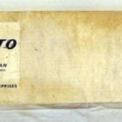 1135	VINTAGE WOOD MODEL AIRPLANE KIT, TIDEWATER HOBBY ENT. DAVE ROBELEN'S *SUPER PRONTO* R/C AIRPLANE

