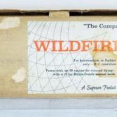 1043	VINTAGE WOOD MODEL AIRPLANE KIT, TECHNICAL MODEL PRODUCTS, THE COMPACT R/C BIPE *WILD FIRE*

