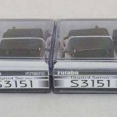 1254	VINTAGE MODEL AIRPLANE PARTS, FUTABA SERVOS, S3151, S3102
