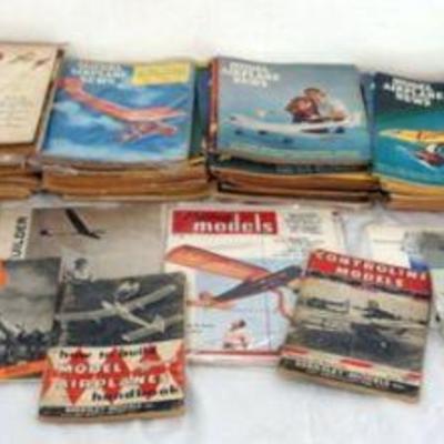 1336	WINTAGE MODEL AIRPLANE HUGE SELECTION OF VINTAGE AIRPLANE MAGS 50'S & 60'S
