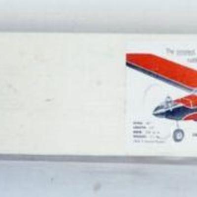 1174	VINTAGE WOOD MODEL AIRPLANE KIT, CARL GOLDBERG *FALCON 56* R/C AIRPLANE
