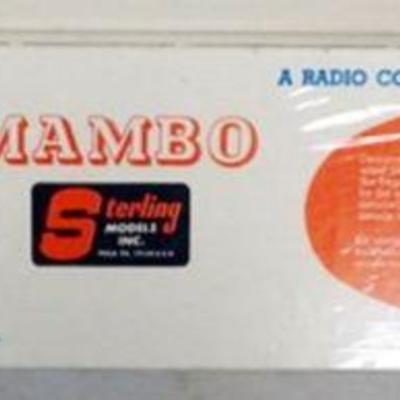 1062	VINTAGE WOOD MODEL AIRPLANE KIT, STERLING MODELS *MAMBO* SEALED
