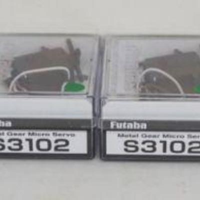 1255	VINTAGE MODEL AIRPLANE PARTS, FUTABA SERVOS, S3102
