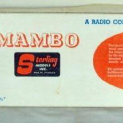 1033	VINTAGE WOOD MODEL AIRPLANE KIT, STERLING MODELS INC. *MAMBO*
