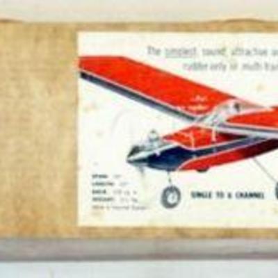 1179	VINTAGE WOOD MODEL AIRPLANE KIT, CARL GOLDBERG MODELS *FALCON 56* R/C AIRPLANE
