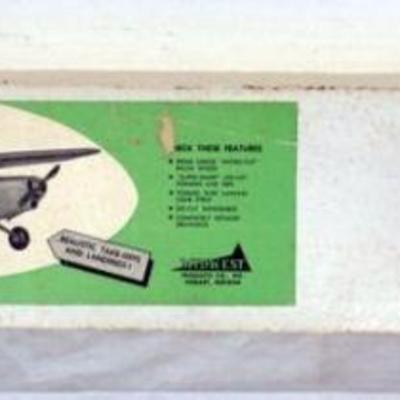 1015	VINTAGE WOOD MODEL AIRPLANE KIT, MIDWEST L-19 *BIRD DOG*
