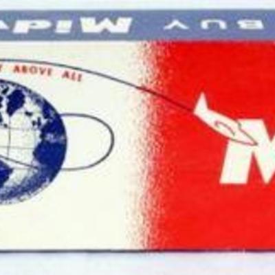 1077	VINTAGE WOOD MODEL AIRPLANE KIT, MIDWEST *SNIFFER* R/C AIRPLANE SEALED
