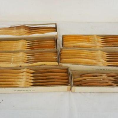 1245	VINTAGE MODEL AIRPLANE LARGE GROUP OF WOOD TOP-FLITE PROPS/PROPELLORS, 10/6, 12/3, 8/3.5, 11/4, 1
