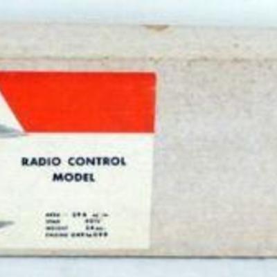1098	VINTAGE WOOD MODEL AIRPLANE KIT, MIDWEST *BE'BE' JODEL D-9* R/C AIRPLANE
