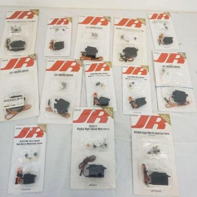 1249	VINTAGE MODEL AIRPLANE JR SERVOS, NEW OLD STOCK
