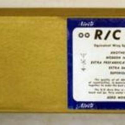 1078	VINTAGE WOOD MODEL AIRPLANE KIT, AIRCO *R/C AERO STAR* 
