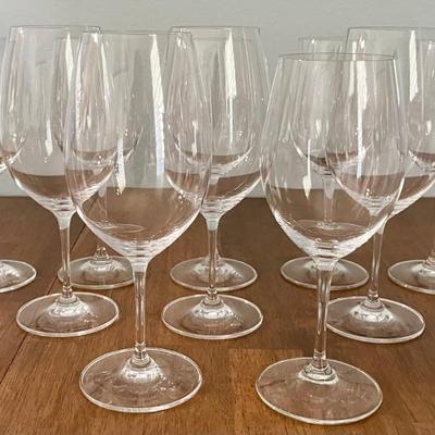 (10) Riedel Wine Glasses