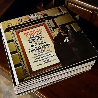 Collection Of Vintage Vinyl Albums - Orchestra, Box Set, Bach, Black, Sleeping Beauty, And More
