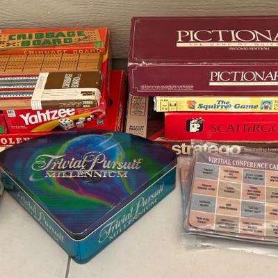Games - Cribbage, Yahztee, Apples To Apples, Trivial Pursuit, And More