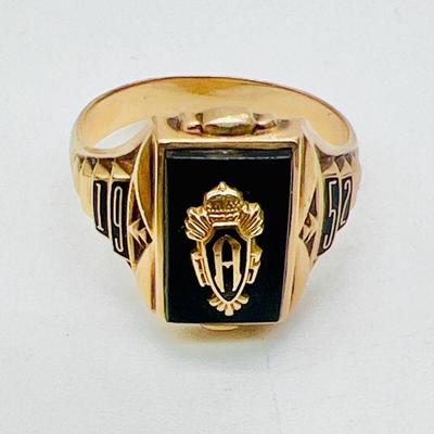 1952 Josten 10 Karat Gold Ring
